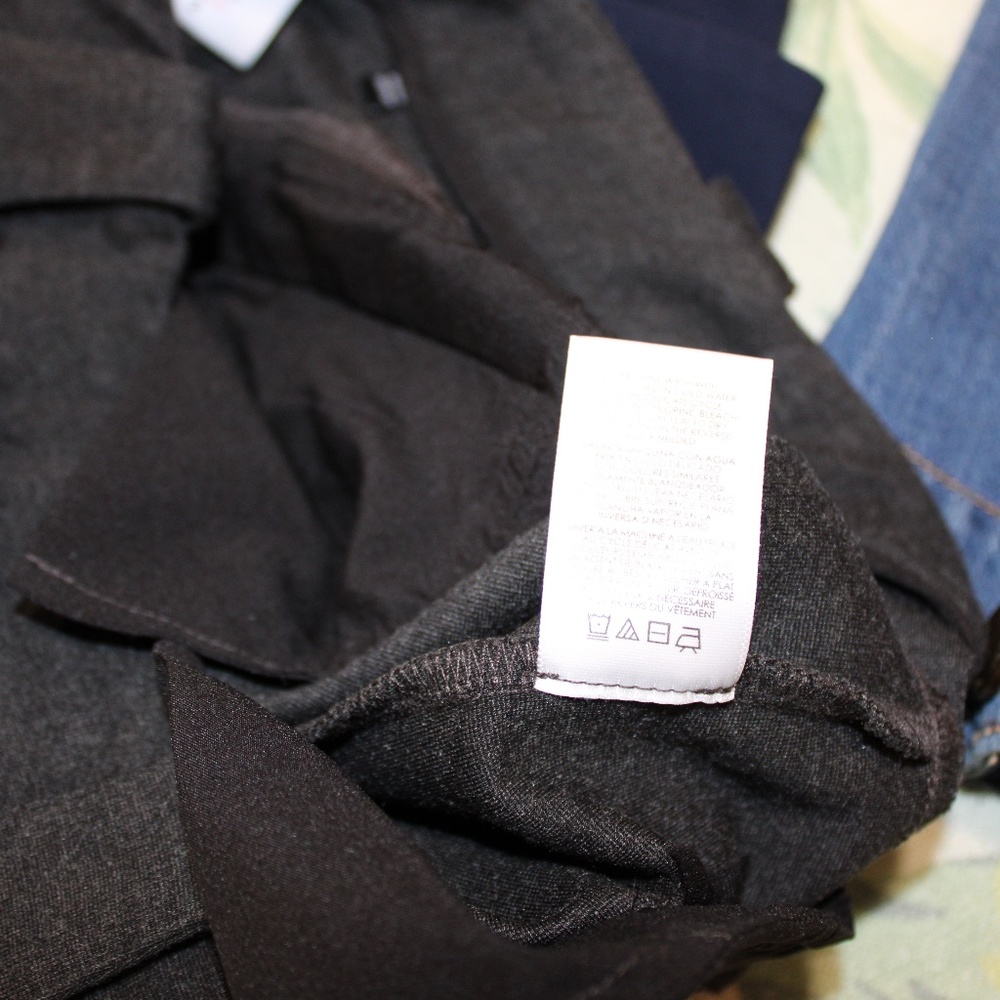 CAbi 4317 Barrister Trousers Ponte Knit Charcoal Gray Size 2 EUC - Picture 8 of 8